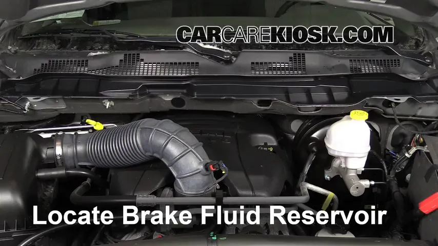 2012 Ram 1500 SLT 5.7L V8 Crew Cab Pickup Brake Fluid